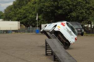 stunt driver Paul Swift possibly The Stig