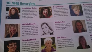 Shortlisted candidates in the Women in Business awards