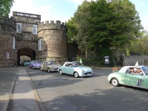 Skipton Castle - Figaro Classic Car Rally